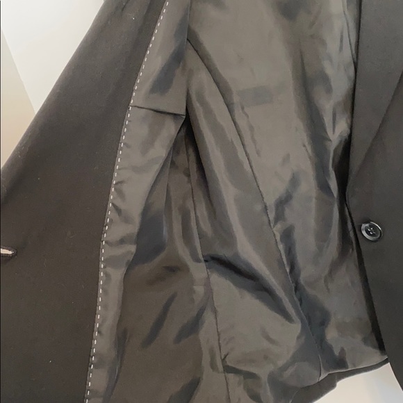 Women’s Black 1 Button Blazer - Picture 4 of 7
